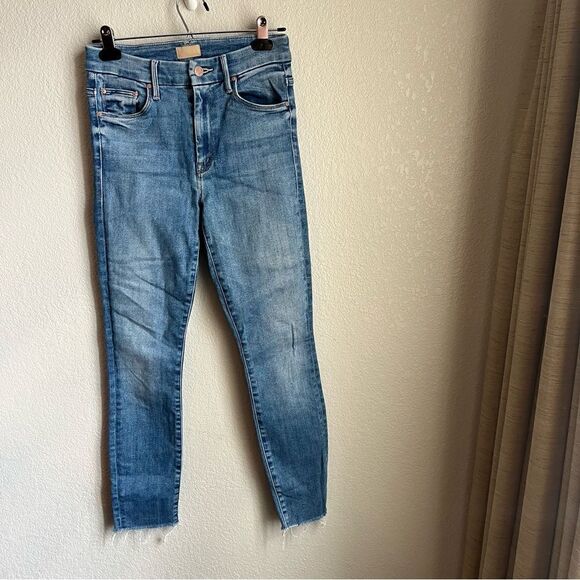 MOTHER Looker Ankle Fray Hey Sun - Picture 5 of 12